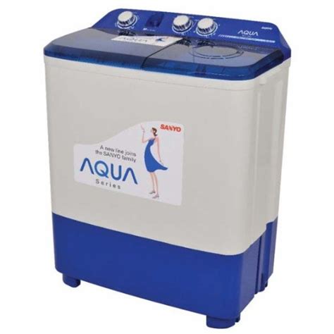 Mesin Cuci Aqua 2 Tabung 8 Kg
